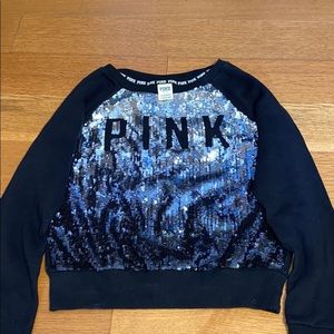 Victoria Secret Pink sparkly crewneck